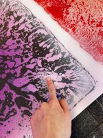 Плитка "Живой пол Клякса"