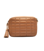Кожаная сумка-мессенджер Michael Kors - коричневый(32R4GJ6M8L)