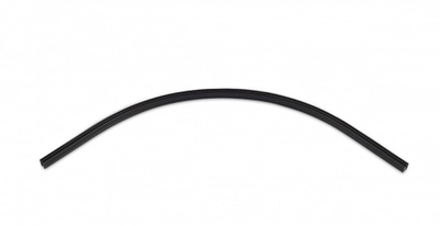 Круглый угол-соединитель для накладного шинопровода Slim Line Mini,  R600*L400*H15 мм,  черный