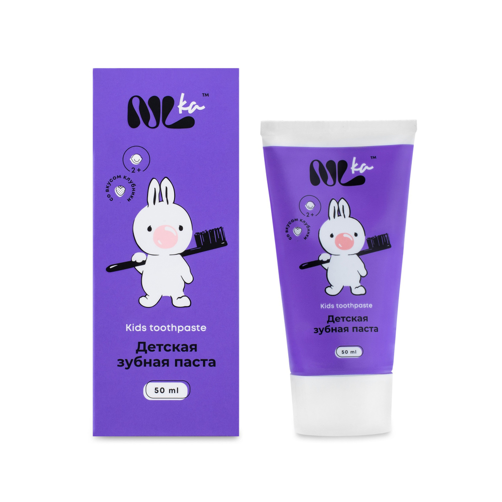 Nlka Для детей Детская зубная паста (возраст 2+) 50мл
