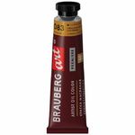 Краска масляная художественная сиена натуральная, Brauberg Art Premiere, туба, 46 мл