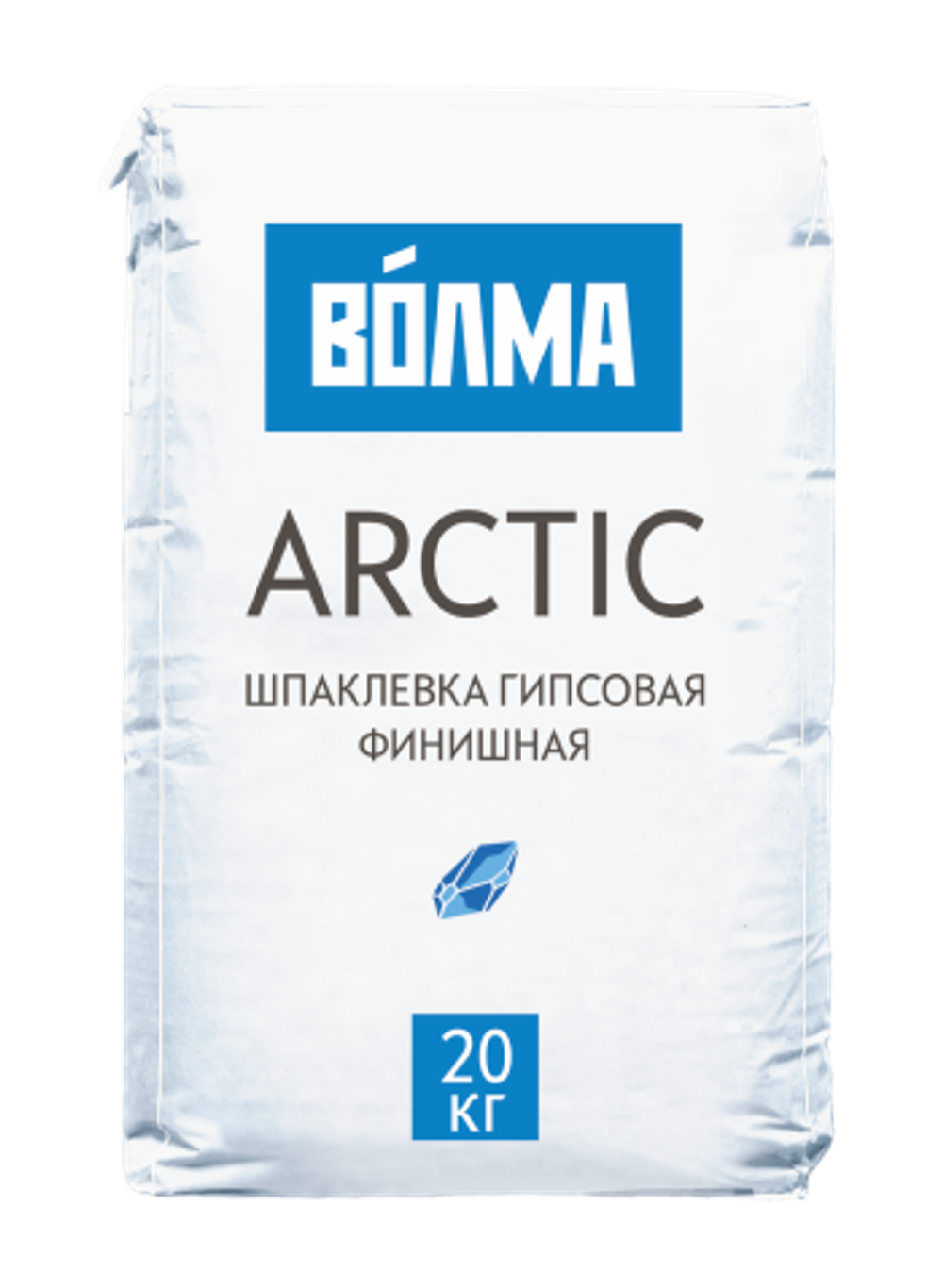 Шпаклевка гипсовая финишная Волма Arctiс 20 кг