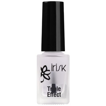 Irisk Покрытие Комплекс 3в1 - Основа под лак, покрыти и закрепитель Triple Effect, 8мл