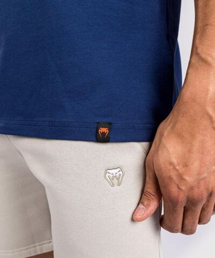 Футболка Venum Classic Navy Blue/Orange