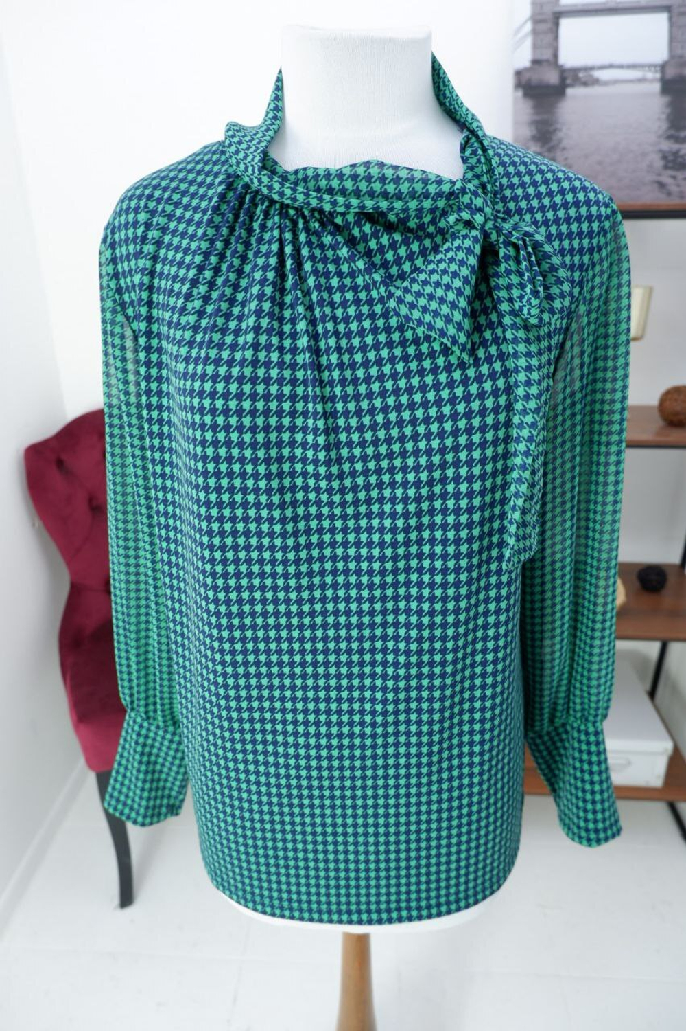 Блузка яркая 50 размер