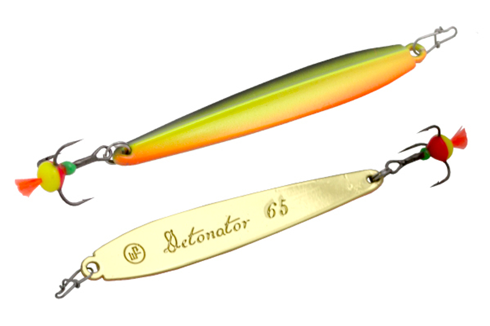 Блесна вертикальная ECOPRO Detonator, 75мм, 9г, FRG