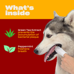 Oh Norman, Дыхание воняет! салфетки для полости рта для собак, 50 шт.