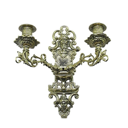 Подсвечник настенный на 2 свечи