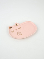 Чайная пара «Мяу»: кружка 200 мл, блюдце 18×11 см, ложка