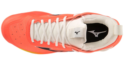 Мужские кроссовки для бадминтона/сквоша Mizuno Wave Luminous 2 - неоновое пламя/черный/bolt2ne