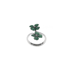 "Плантес" кольцо в серебряном покрытии из коллекции "Trifolium" от Jenavi