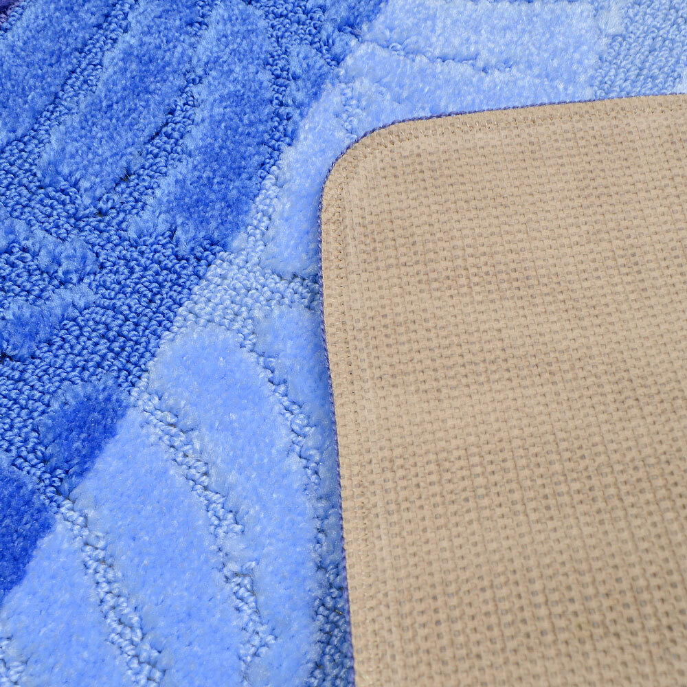 Коврик BOMBINI Zebra 50*80см 2шт (голубой) 202006