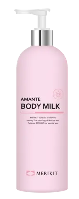 Merikit Парфюмированное, увлажняющее молочко для тела - Amante Body Perfume Milkа, 500 мл