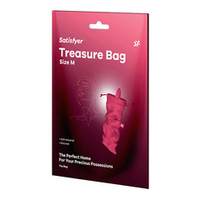 Розовый мешочек для хранения игрушек Satisfyer Treasure Bag M