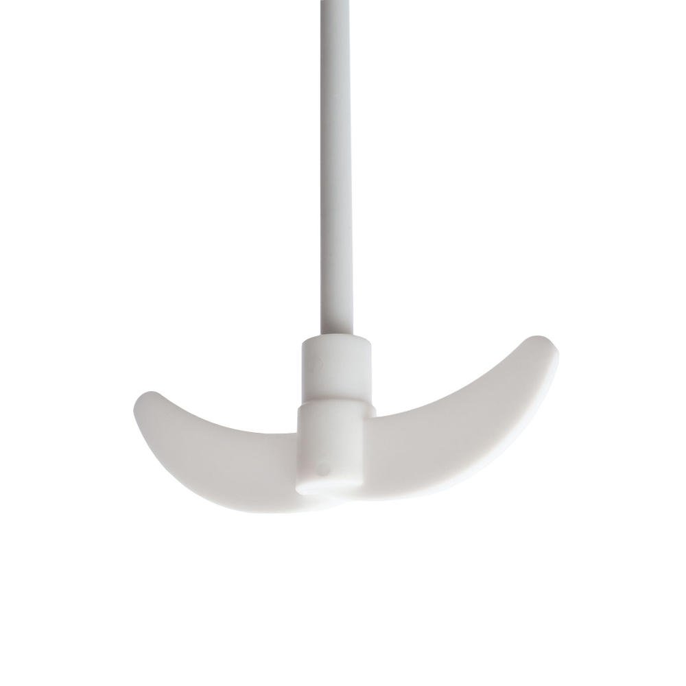 Насадка для мешалки верхнеприводной, 8х350 мм, лепестковая, с ПТФЭ покрытием