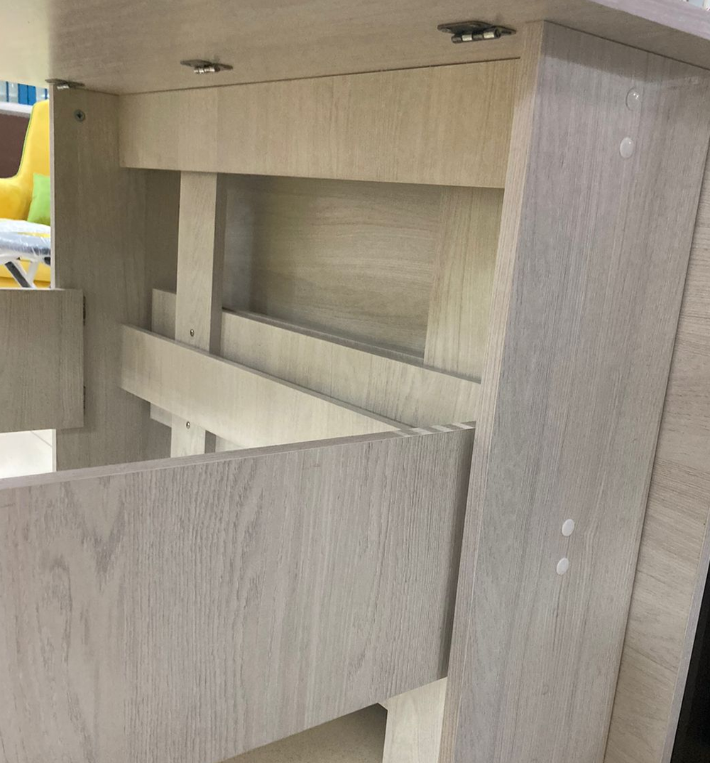 Стол-книжка Стандарт ясень белый