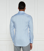 Рубашка H-HANK-kent-C3-214 BOSS BLACK - голубой(50532875)