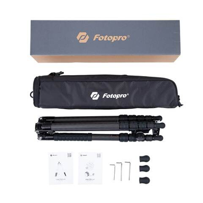 Штатив Fotopro X-65C с головой FPH-62R, карбонововый