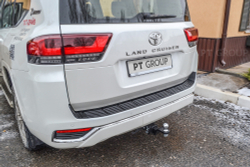Фаркоп PT GROUP /съемный квадрат/ Toyota LC 300 2021-(паспорт и сертификат в комплекте)(без электрики) арт.TLT-21-991122.00