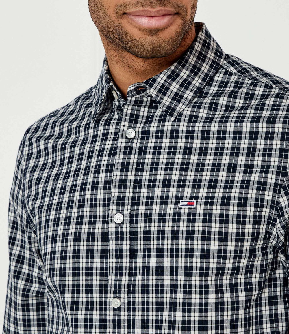 Рубашка Tommy Jeans - черный(DM0DM20885)