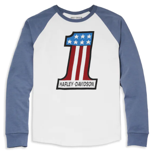 Футболка Race Raglan Sleeve Harley-Davidson