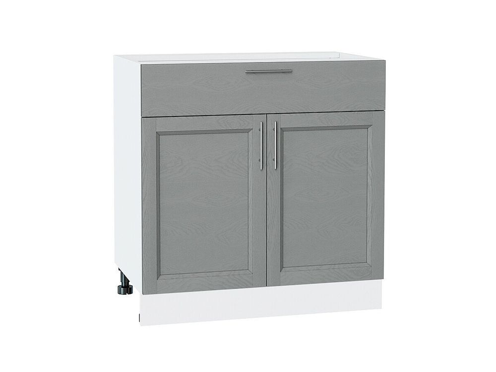 Шкаф нижний с 2-мя дверцами и ящиком Сканди