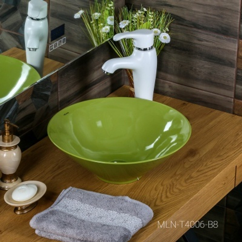 Раковина MELANA MLN-T4006-B8 САЛАТОВАЯ