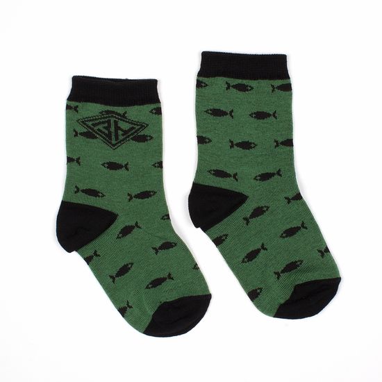 Носки ЗАПОРОЖЕЦ Рыбки детские (Зеленый (Зеленый)
