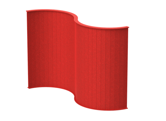 Перегородка S-образная 199х46х180