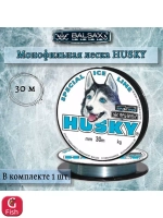 Зимняя монофильная леска Husky 30м 0,12мм 1,85кг 1 штука