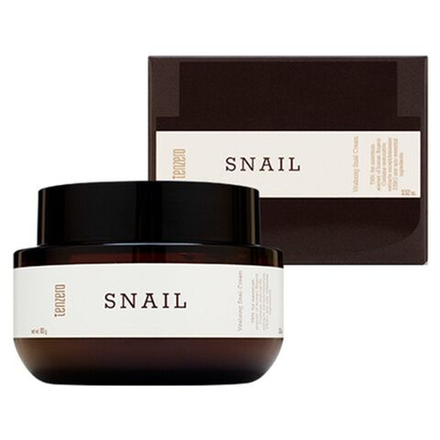 Оживляющий крем для лица с экстрактом улитки Tenzero Vitalizing Snail Cream 2x (100мл)