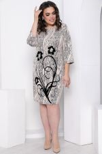 Платье "Образец обаяния" (беж) П8490 LT Collection