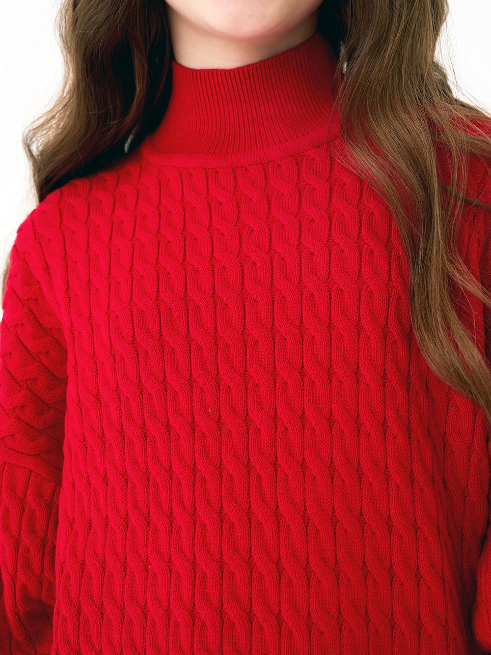 Джемпер для девочки AT1277 красный