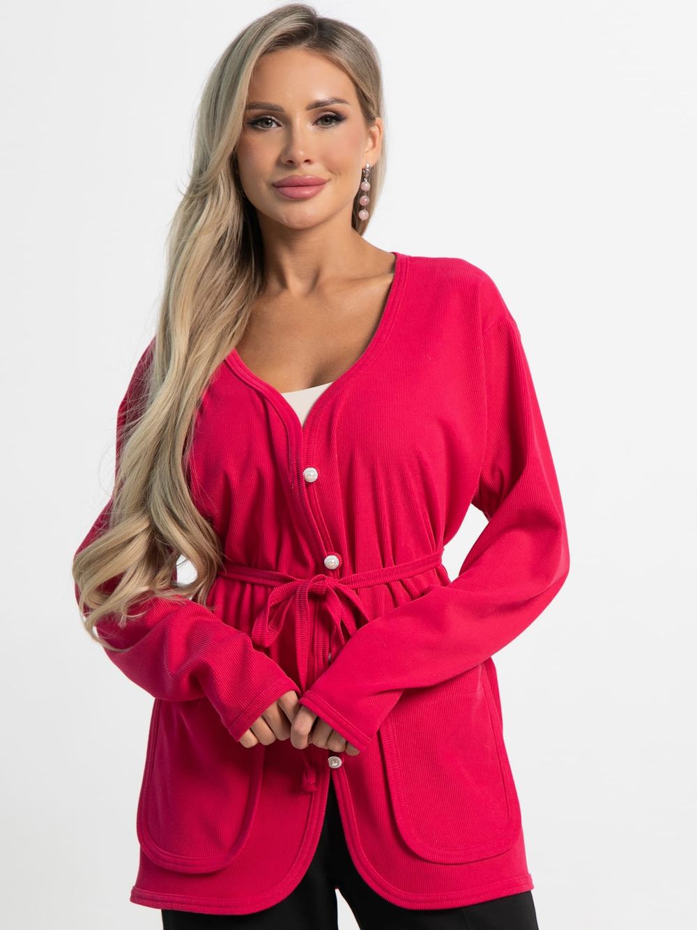 Кардиган Келли (малиновый) Б15351-39М LT Collection