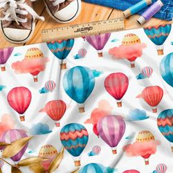 Ткань премиум бифлекс разноцветные воздушные шары