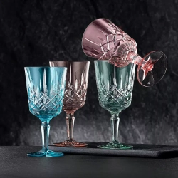 Набор бокалов 2шт для вина 355мл коричневый Nachtmann Noblesse Colors