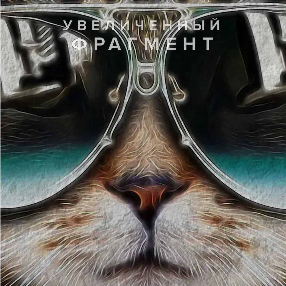 Флизелиновые фотообои на стену Обоюшкины "Кот" 306х280 (ШхВ)