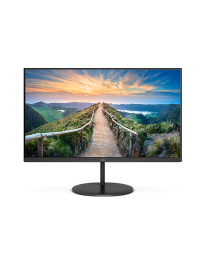 23,8" AOC Q24V4EA 2560x1440, LED, 16:9, IPS, 250cd, 1000:1, 20M:1, 4ms, 178/178, HDMI, DP, 75Hz, Speakers, Tilt, Внеш, VESA, Black, 3y