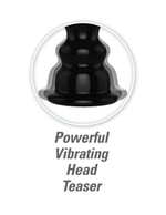 Вакуумная помпа с вибрацией Ultimate Head Job Vibrating Penis Pump (Цвет: прозрачный)