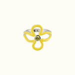 Кольцо Bloom Yellow Full