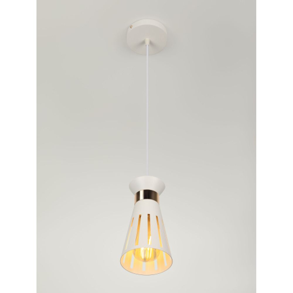 Светильник подвесной (подвес) Rivoli Angeline 5110-201 1хЕ27 60 Вт лофт-кантри | Rivoli