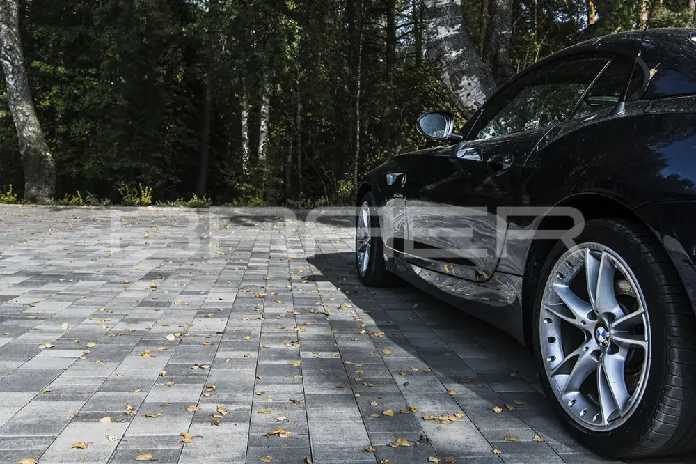 Тротуарная плитка Braer Старый город Ландхаус, Color Mix Туман, 60 мм