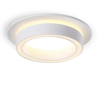 Светильник потолочный встраиваемый GX53, спот точечный белый светодиодный