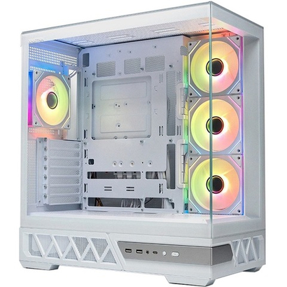 Корпус Midi-Tower XASTRA Q700 4ARGB-C10-UC White (Q700-4FM12A-C10-UC-WH)
