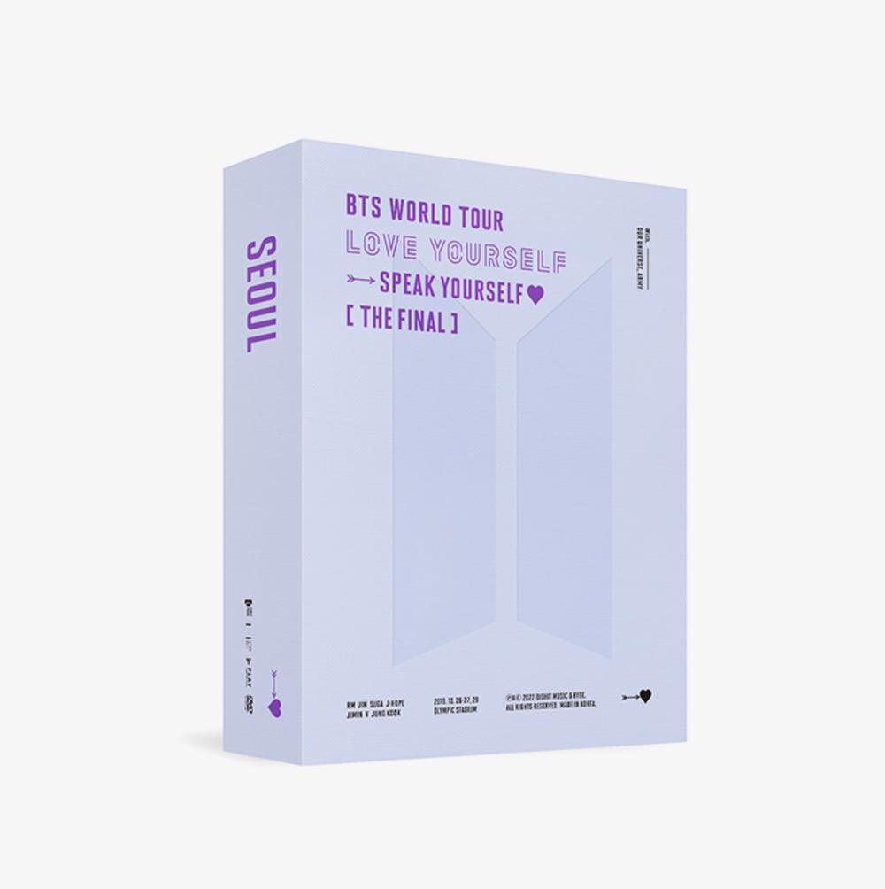 Фильм BTS - WORLD TOUR LOVE YOURSELF SPEAK YOURSELF THE FINAL DVD