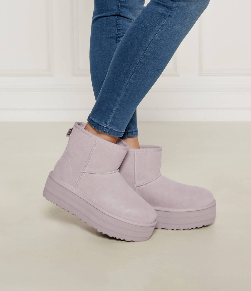 Кожаные угли UGG - лавандовый(1134991)