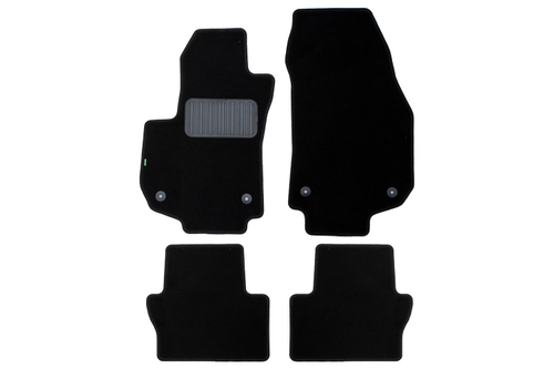 Коврики в салон для OPEL Zafira B 2005-2008, 2008-2014, минивэн, 4 шт. (текстиль) KLEVER02370901210KH