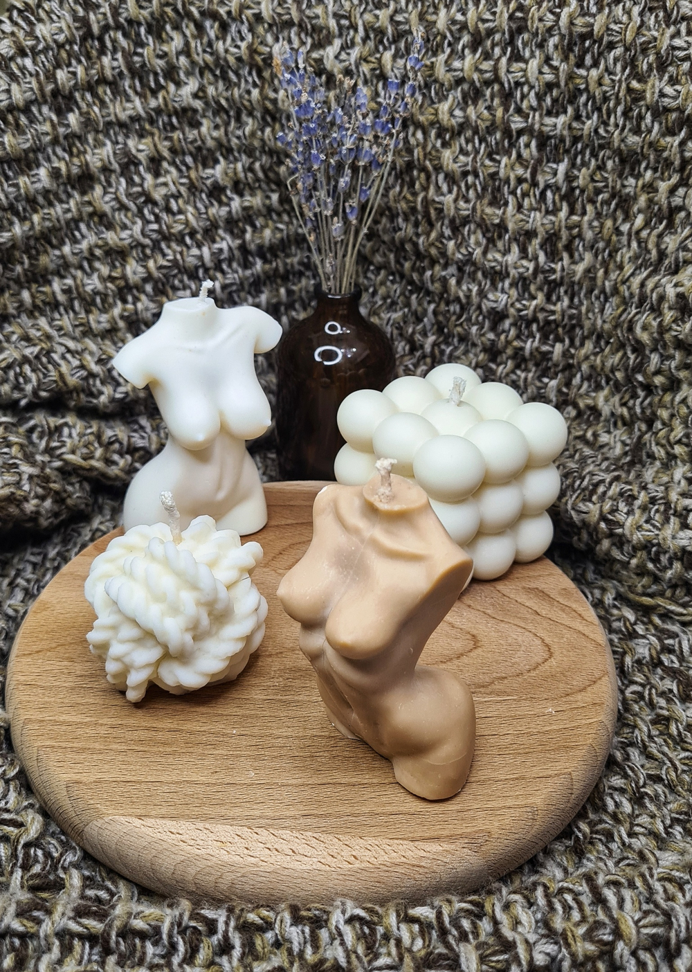 Соевая свеча "Бюст"