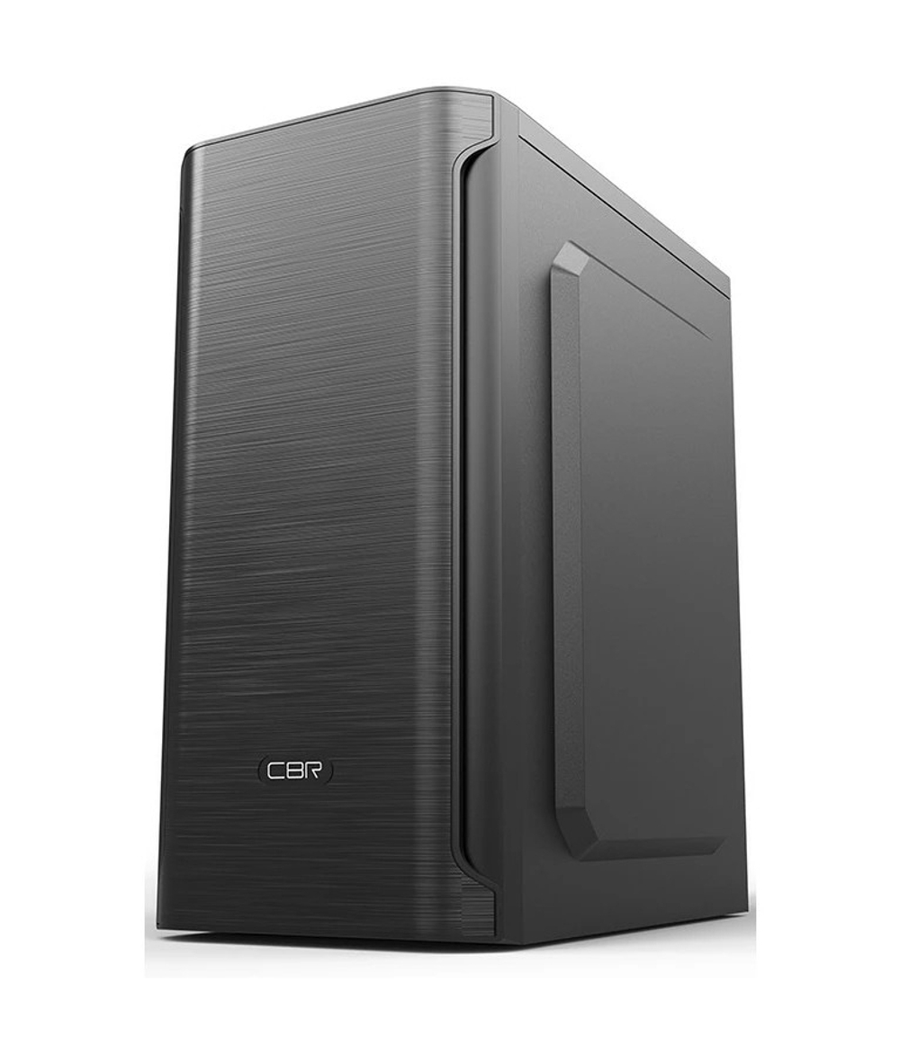 CBR PCC-MATX-MX10-450W2 Корпус mATX Minitower MX10, c БП PSU-ATX450-08EC (450W/80mm), 2*USB 2.0, HD Audio+Mic, Black