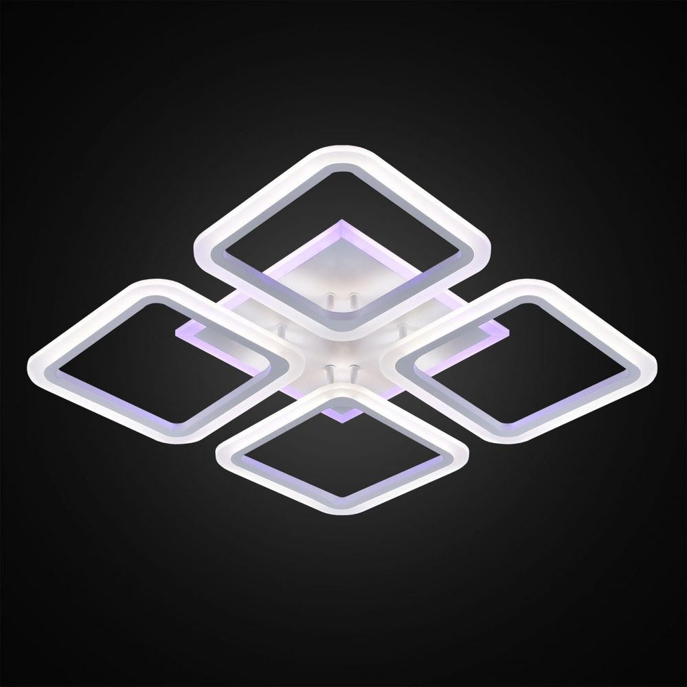 Citilux Марсель Смарт CL232A140E RGB Умная люстра Белая